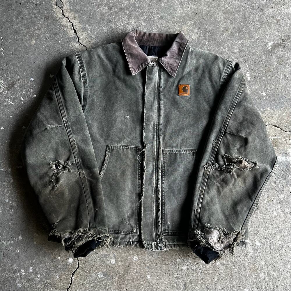 Carhartt J22 MOS green work wear jacket